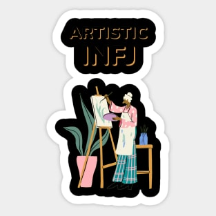 Artistic Infj Myers Briggs Sticker